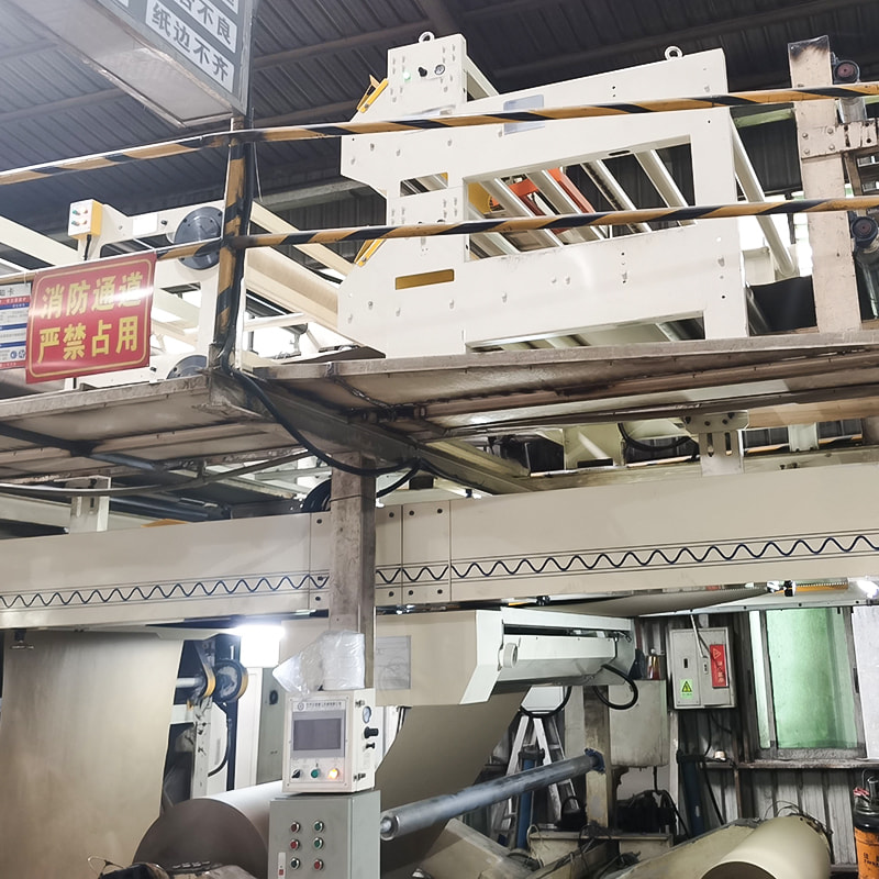 Cylinder Drive Auto Splicer Machine for Corrugated Line